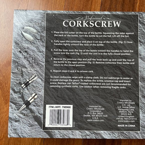 Professional Corkscrew Kit from Costco - Picture 5 of 6